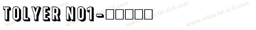 Tolyer No1字体转换